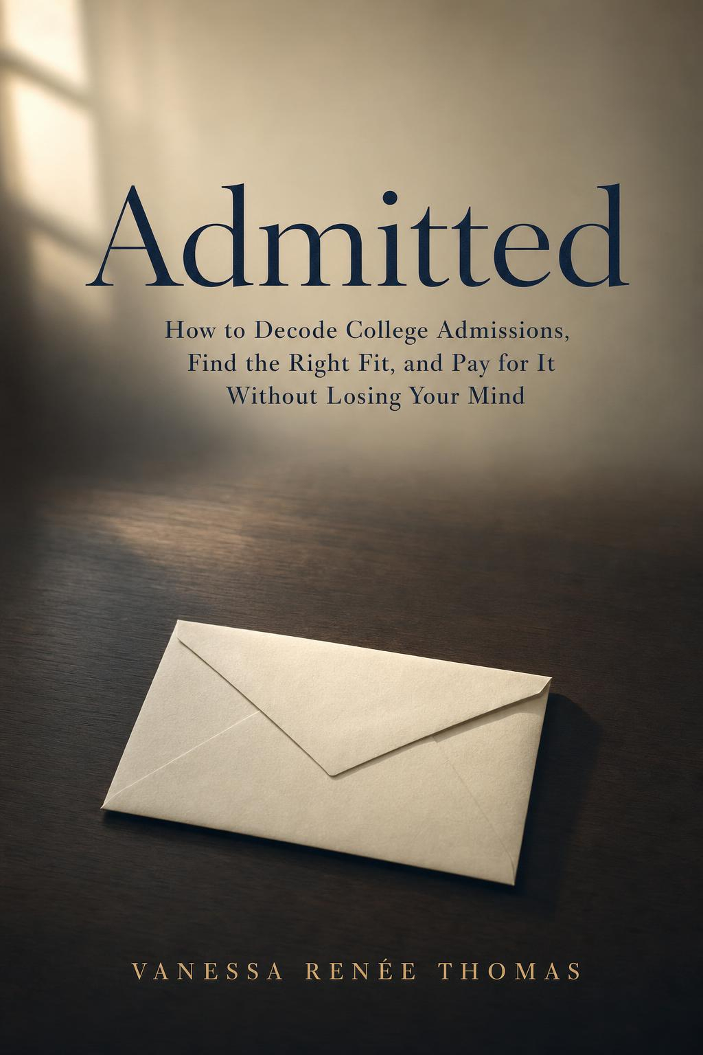 Admitted by Vanessa Renée Thomas — book cover